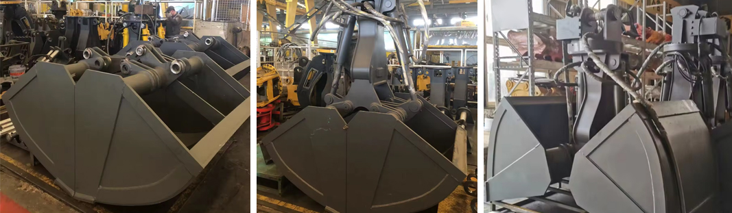 Grapple para dragado - Trabajando en proyecto marino